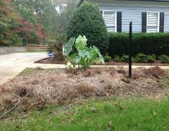 Residential landscaping project